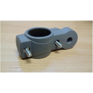 Obejma śrubowa na sztycę HAMMER szara