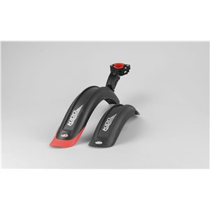 KIDO 16 PRO - kpl. cza/cze, set blk/red