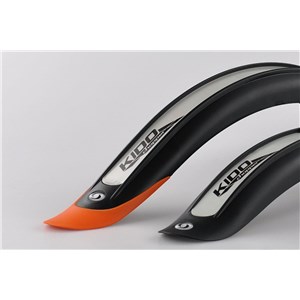 KIDO 20 LONG REFLEX - kpl. cza/pom, set blk/ora