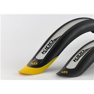 KIDO 20 LONG REFLEX - kpl. cza/zól, set blk/yel