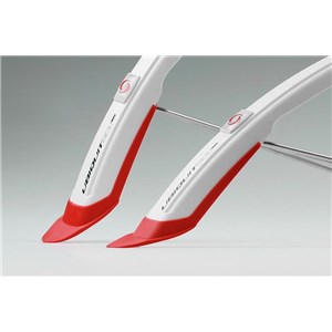 UBIQUIT 45 LONG - kpl. bia/cze, set whi/red