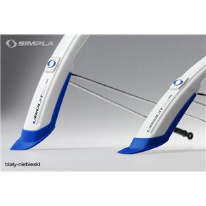 UBIQUIT 45 LONG - kpl. bia/nie, set whi/blu