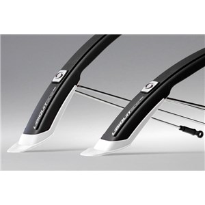 UBIQUIT 45 LONG - kpl. cza/bia, set blk/whi