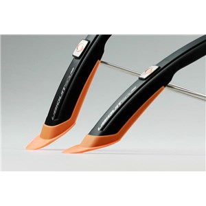 UBIQUIT 45 LONG - kpl. cza/pom, set blk/ora