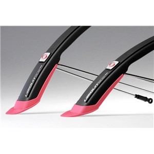 UBIQUIT 45 LONG - kpl. cza/róz, set blk/pin